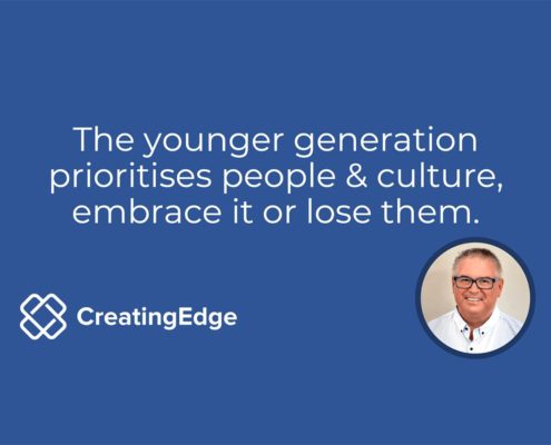 Younger generation prioritises people & culture